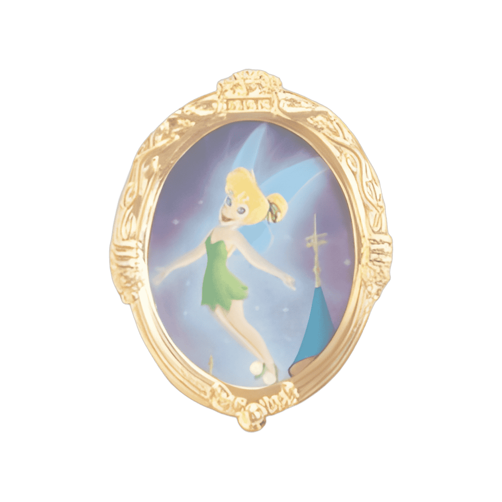 Tinker Bell at Sleeping Beauty Castle Disney pin