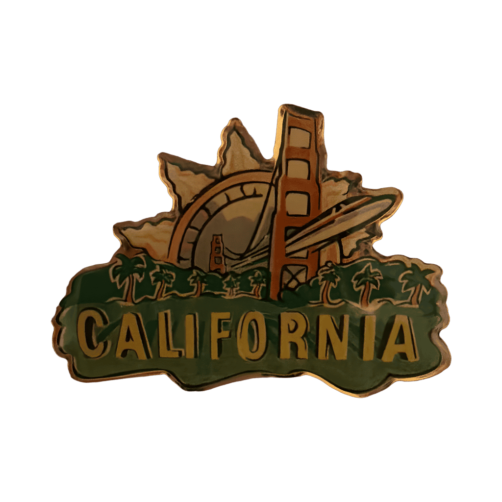 California Disney pin