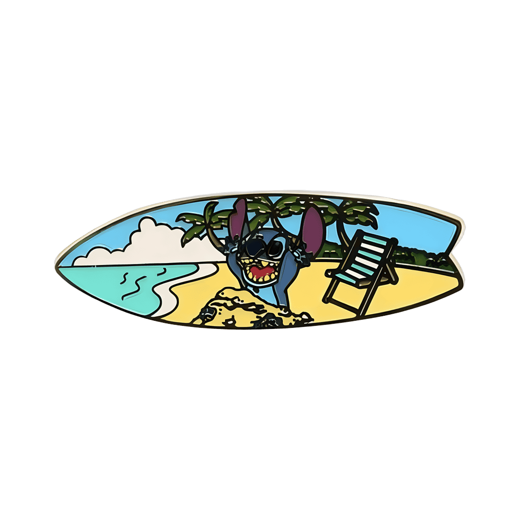 Stitch in Sand - Chaser Disney pin