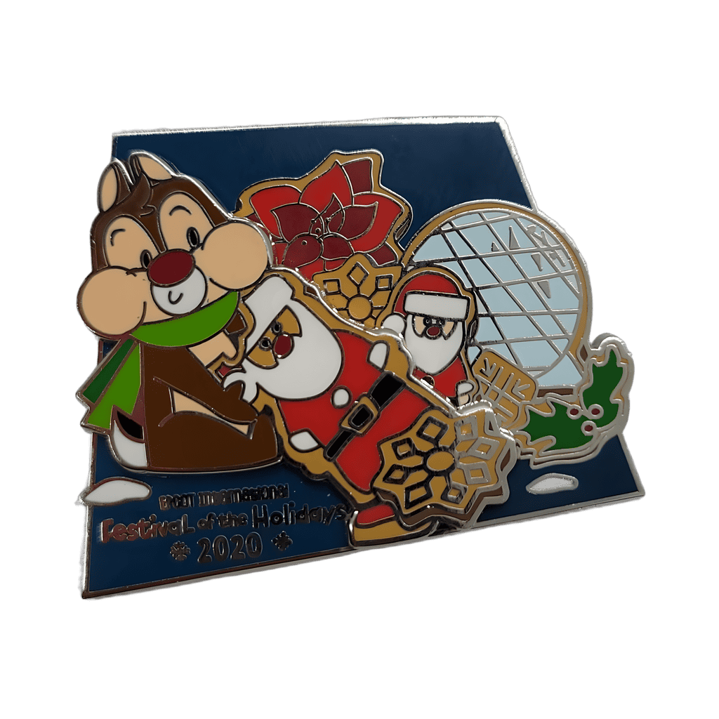 Dale with Santa Disney pin