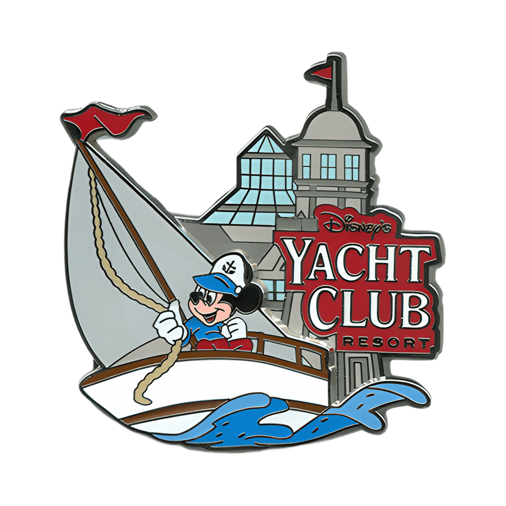 Mickey Mouse Sailing at the Yacht Club Disney pin