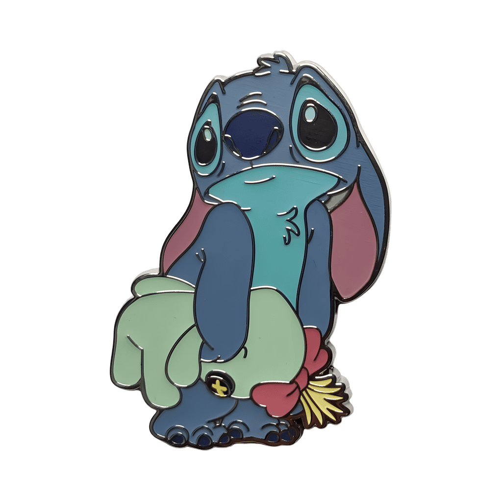 Sad Stitch and Scrump - Glum Disney pin
