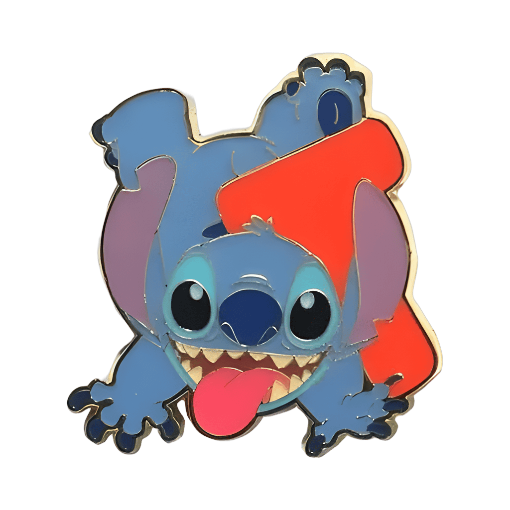 Red Letter T Disney pin