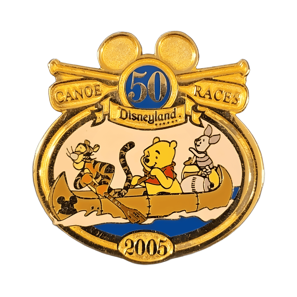 2005 Canoe Races - 50th Anniversary — Winnie The Pooh Disney pin
