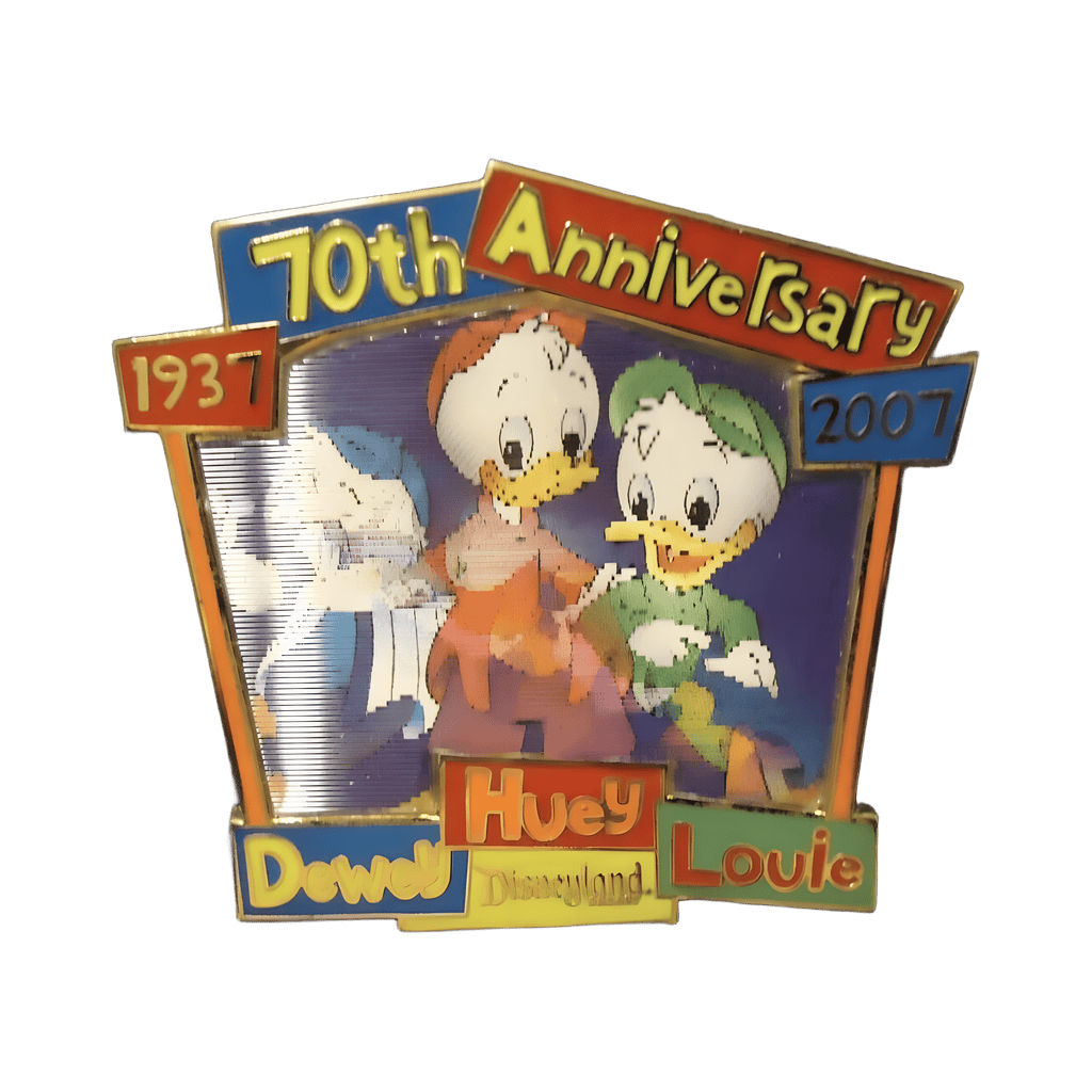 Huey, Dewey, and Louie 70th Anniversary Disney pin