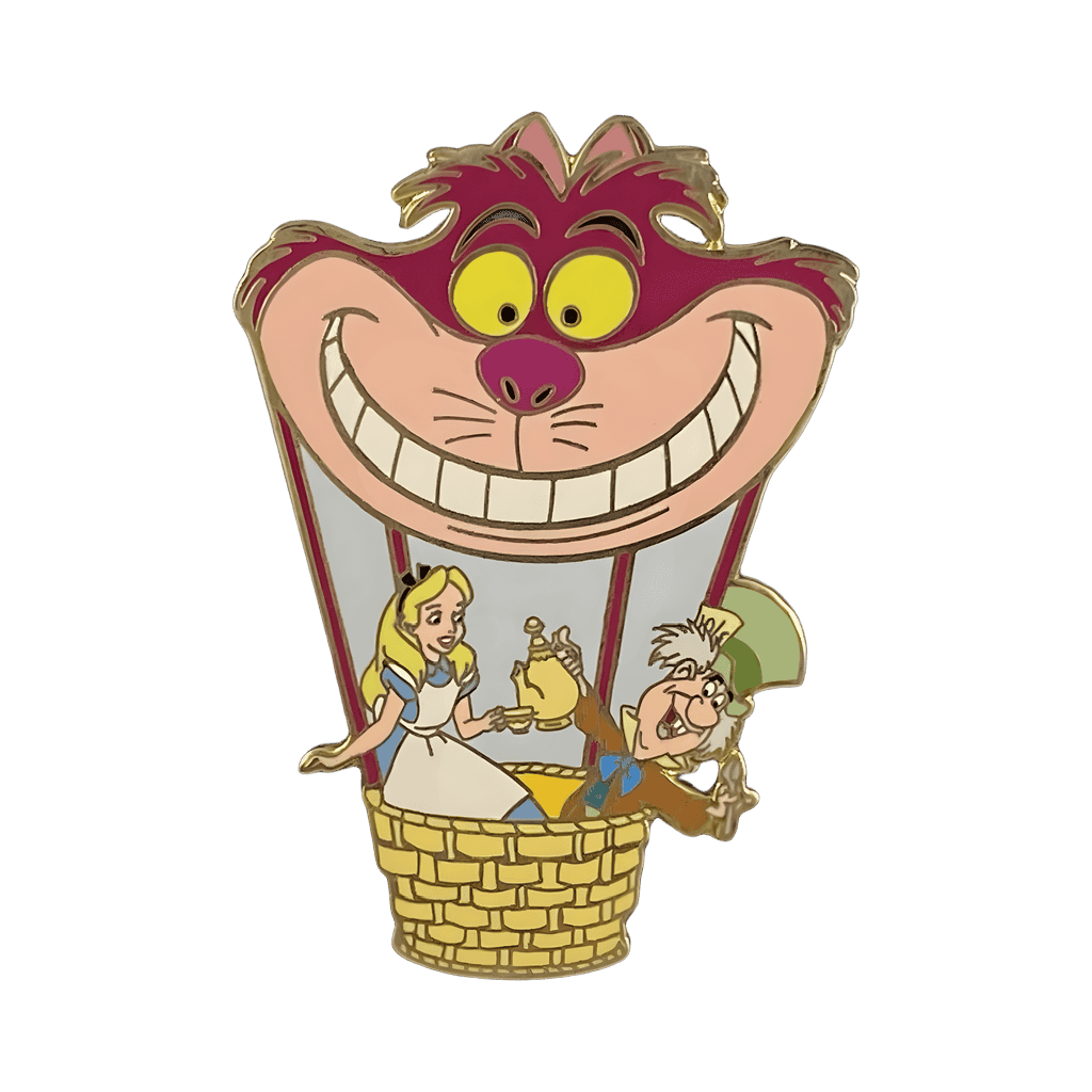 Cheshire Cat Hot Air Balloon - Alice & Mad Hatter Disney pin
