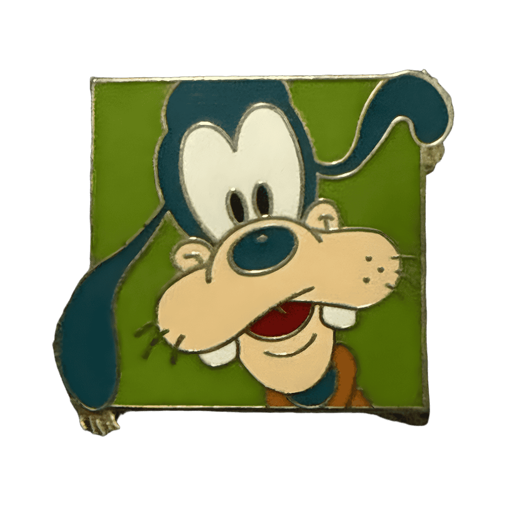 Blue Ear Goofy Disney pin