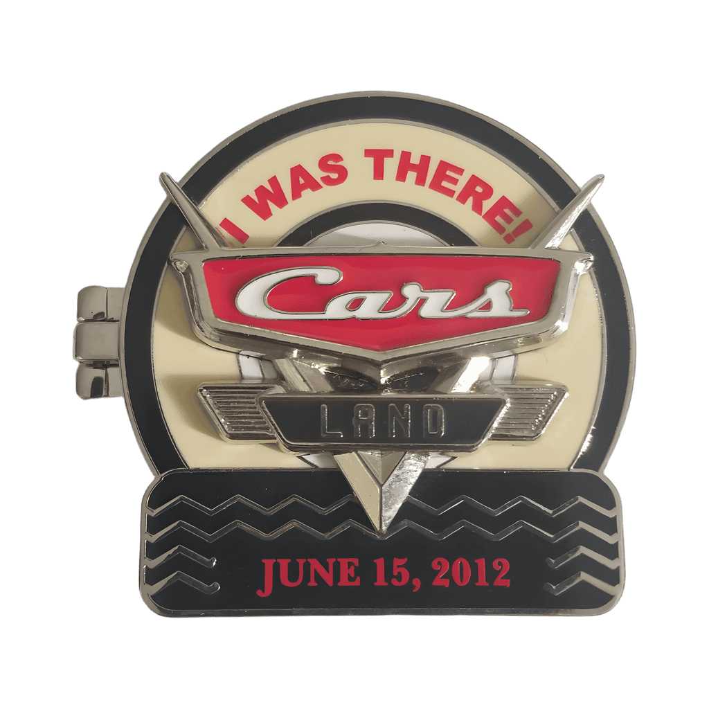 I Was There Cars Land Grand Opening Disney pin