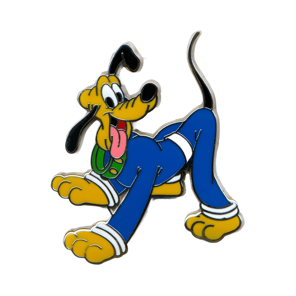Pluto in a Blue Space Suit Disney pin