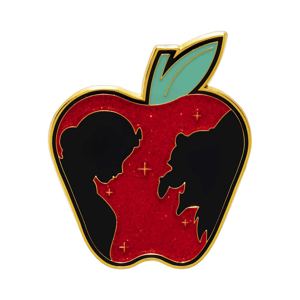 Snow White and Old Hag Apple Disney pin