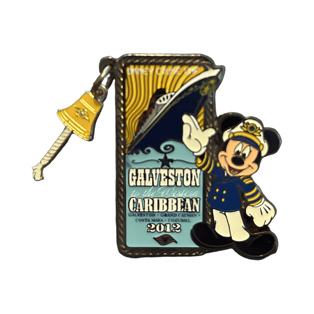 Galveston to the Western Caribbean Disney pin