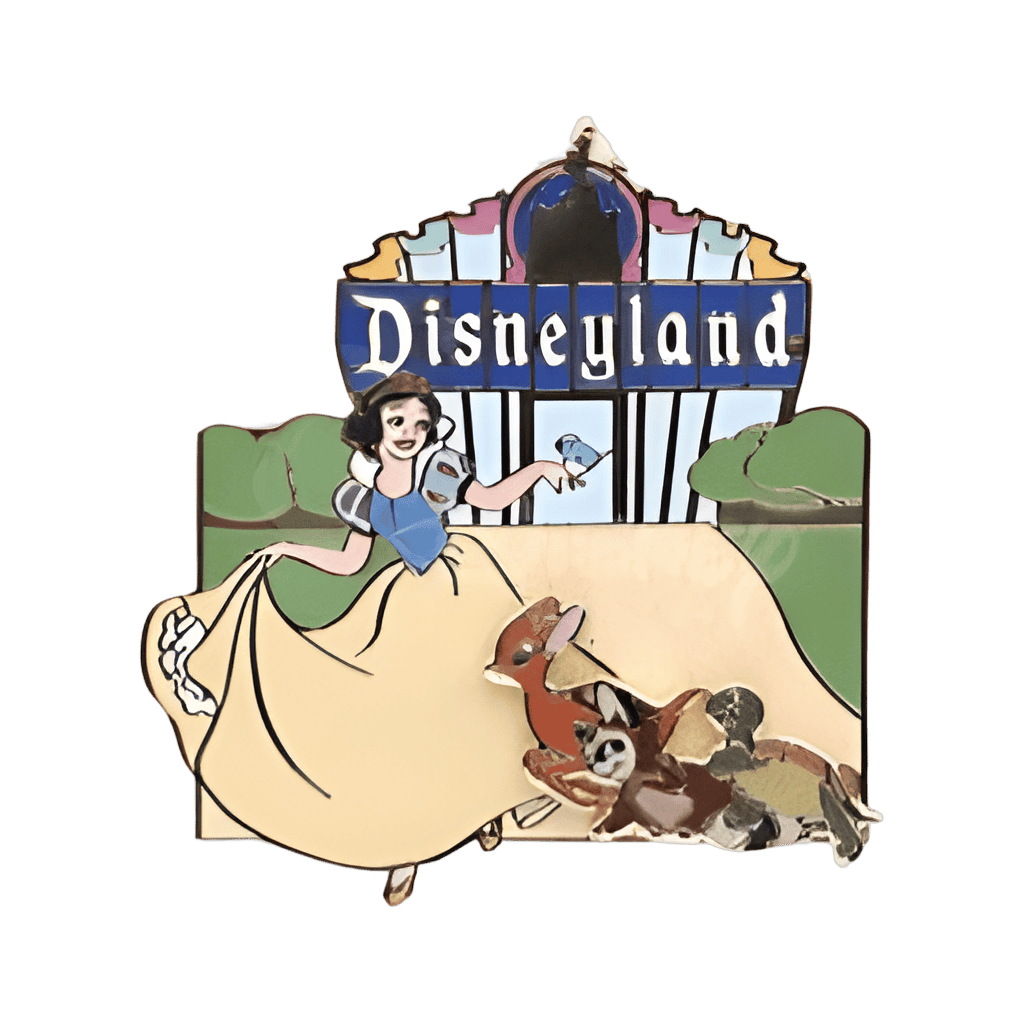 Snow White with Forest Animals Disney pin