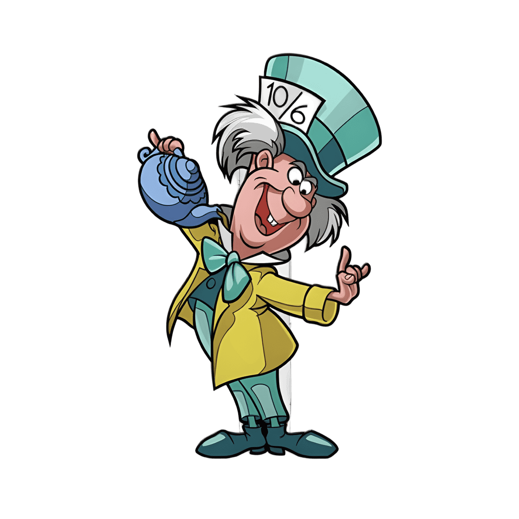 Mad Hatter (608) Disney pin