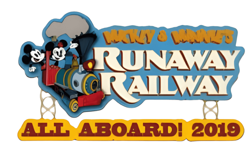 Mickey and Minnie's Runaway Railway All Aboard 2019 Disney pin
