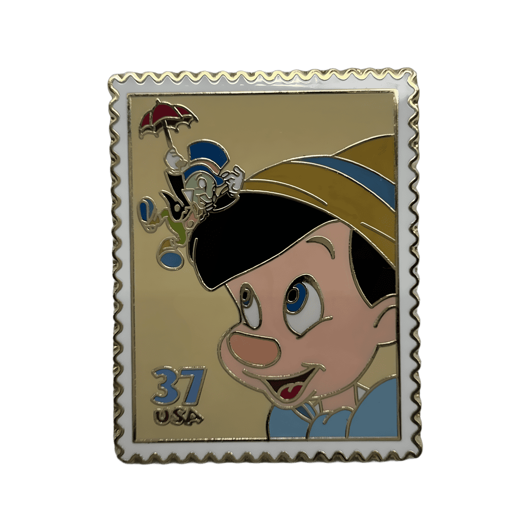 Pinocchio & Jiminy Cricket Disney pin
