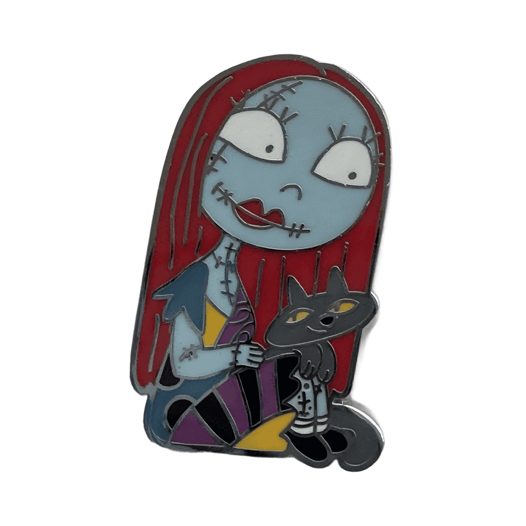 Sally & Cat Disney pin