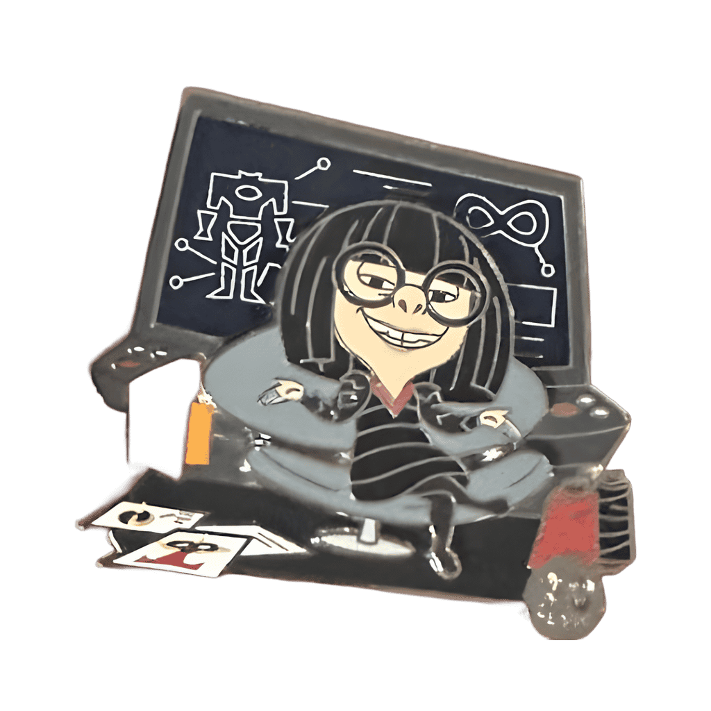 Edna Mode Disney pin