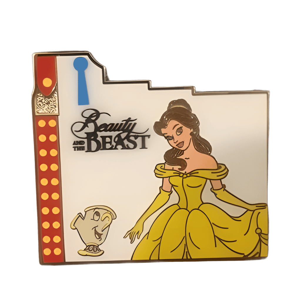 Belle and Mrs. Potts Disney pin