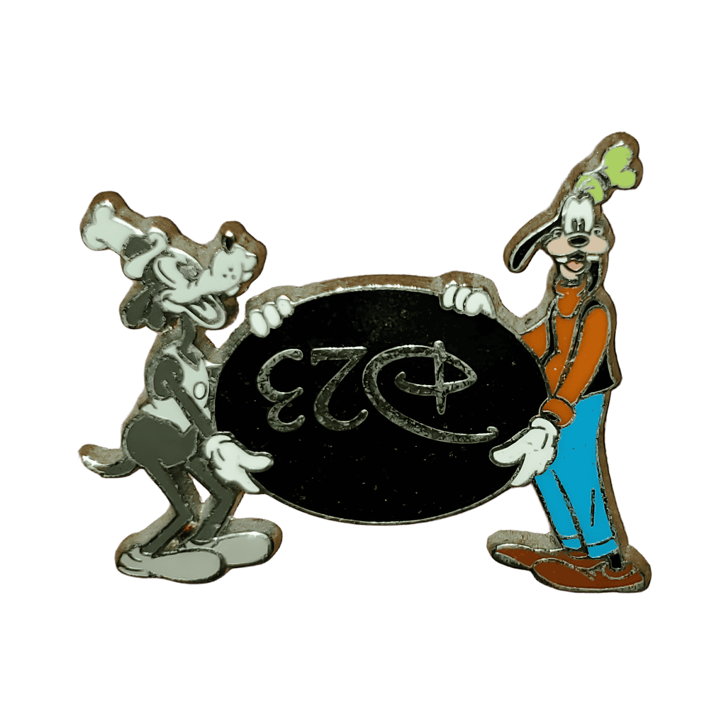 D23 Goofy Then and Now Disney pin