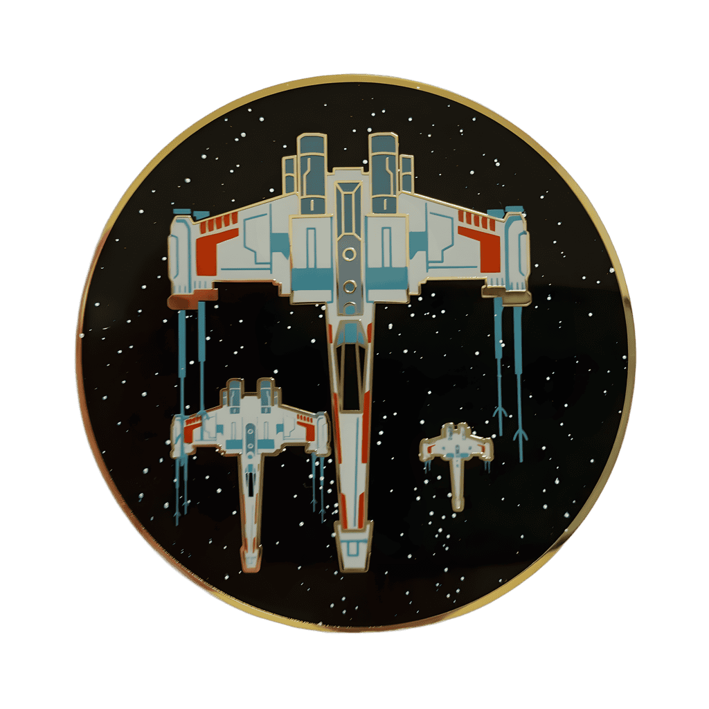 Rebel Alliance X-Wing Starfighter Disney pin