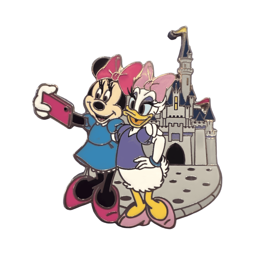 Minnie and Daisy Selfie Disney pin