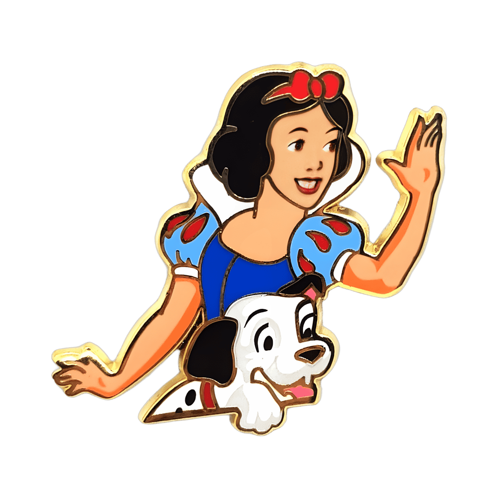 Snow White and Dalmatian Disney pin