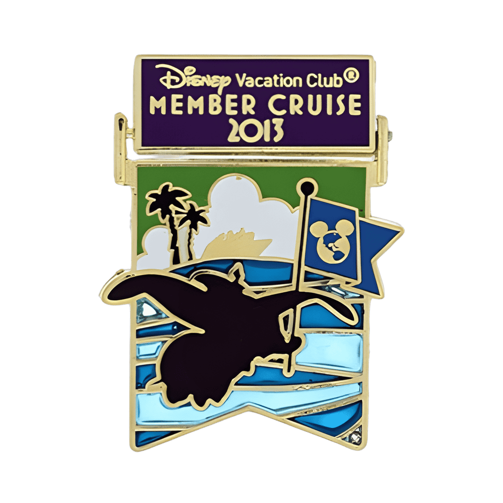 Dumbo with Flag Disney pin