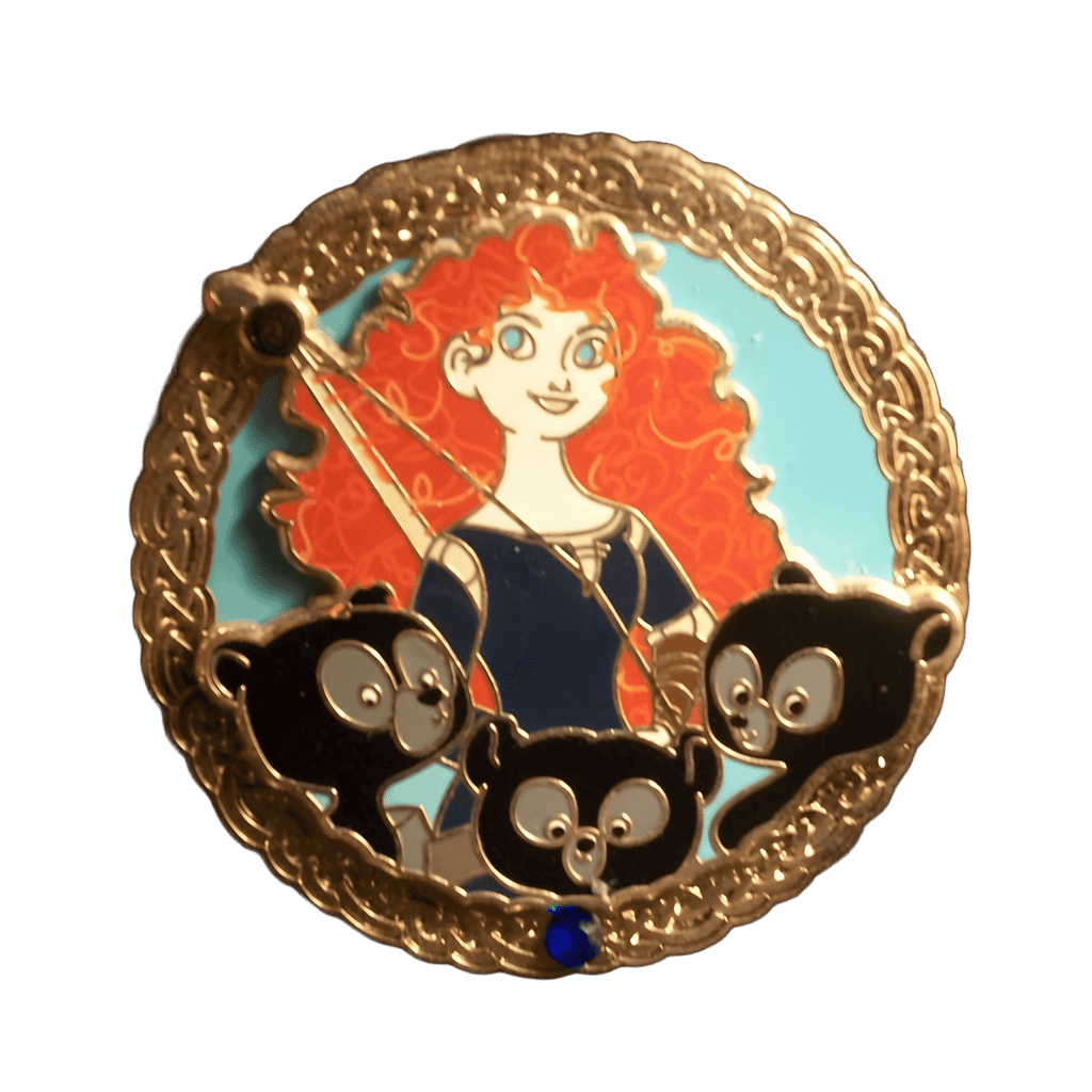 Merida with Cubs Disney pin