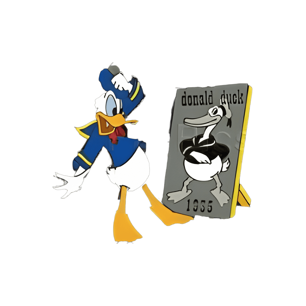 Donald Duck with 1935 Poster Disney pin