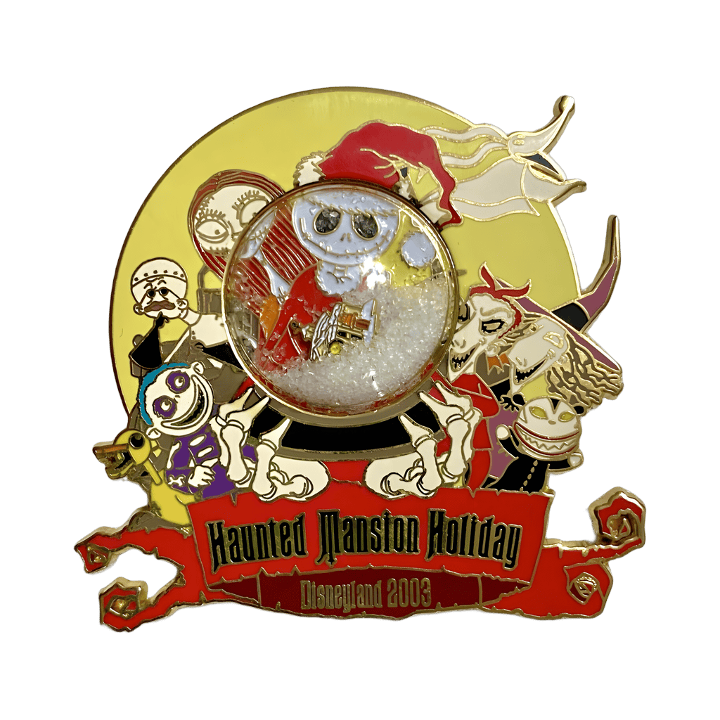 Jack with Haunted Mansion Snowglobe Disney pin