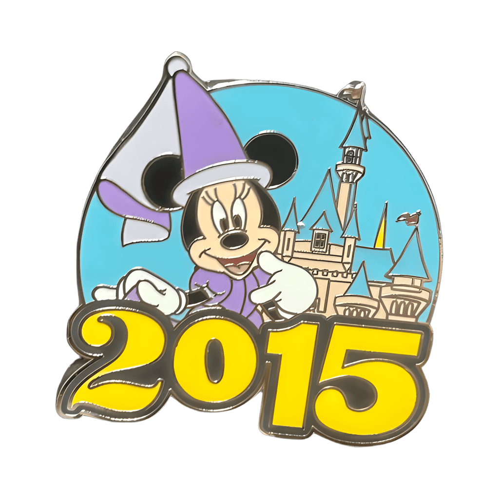 Minnie 2015 Sleeping Beauty’s Castle Disney pin