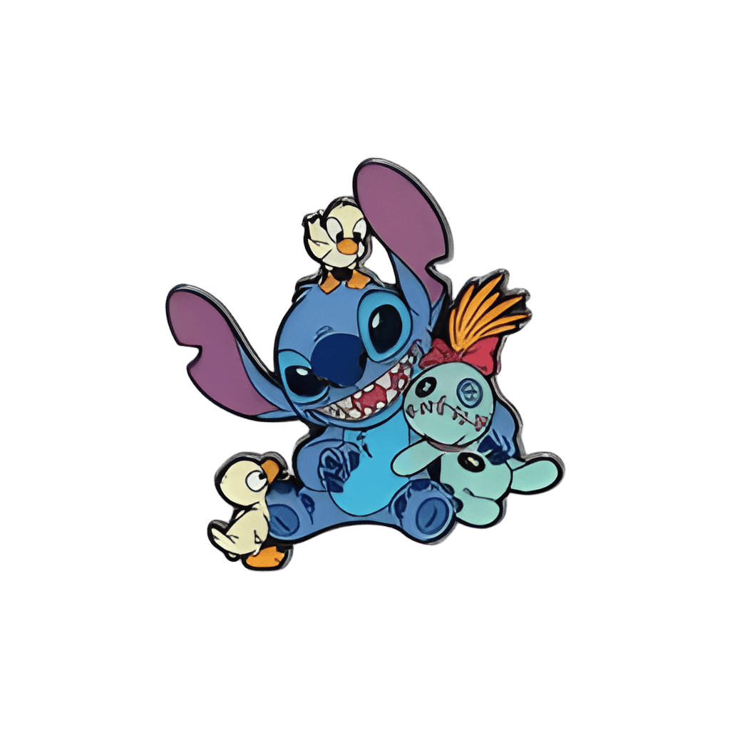 Stitch Scrump Ducklings Disney pin