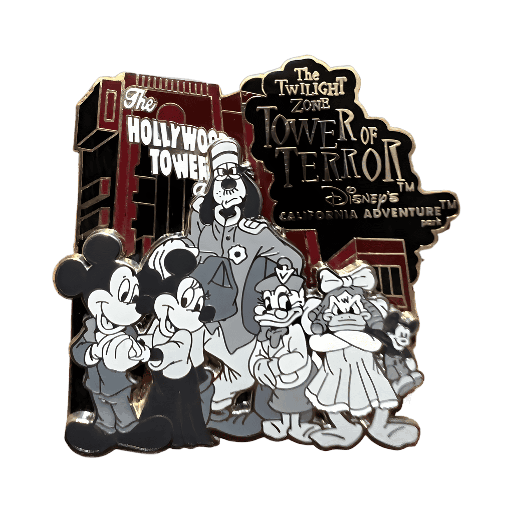 Mickey, Minnie, Goofy, Donald and Daisy Disney pin