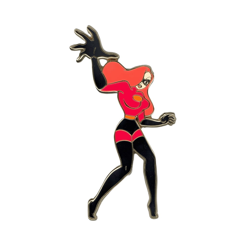 Jessica Rabbit as Mrs. Incredible (Elastigirl) Disney pin