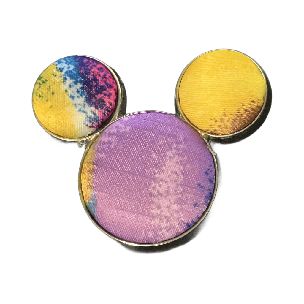 Tie-Dye Fabric Disney pin