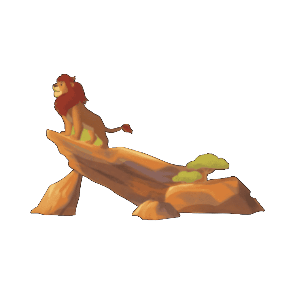 Simba On Pride Rock Disney pin