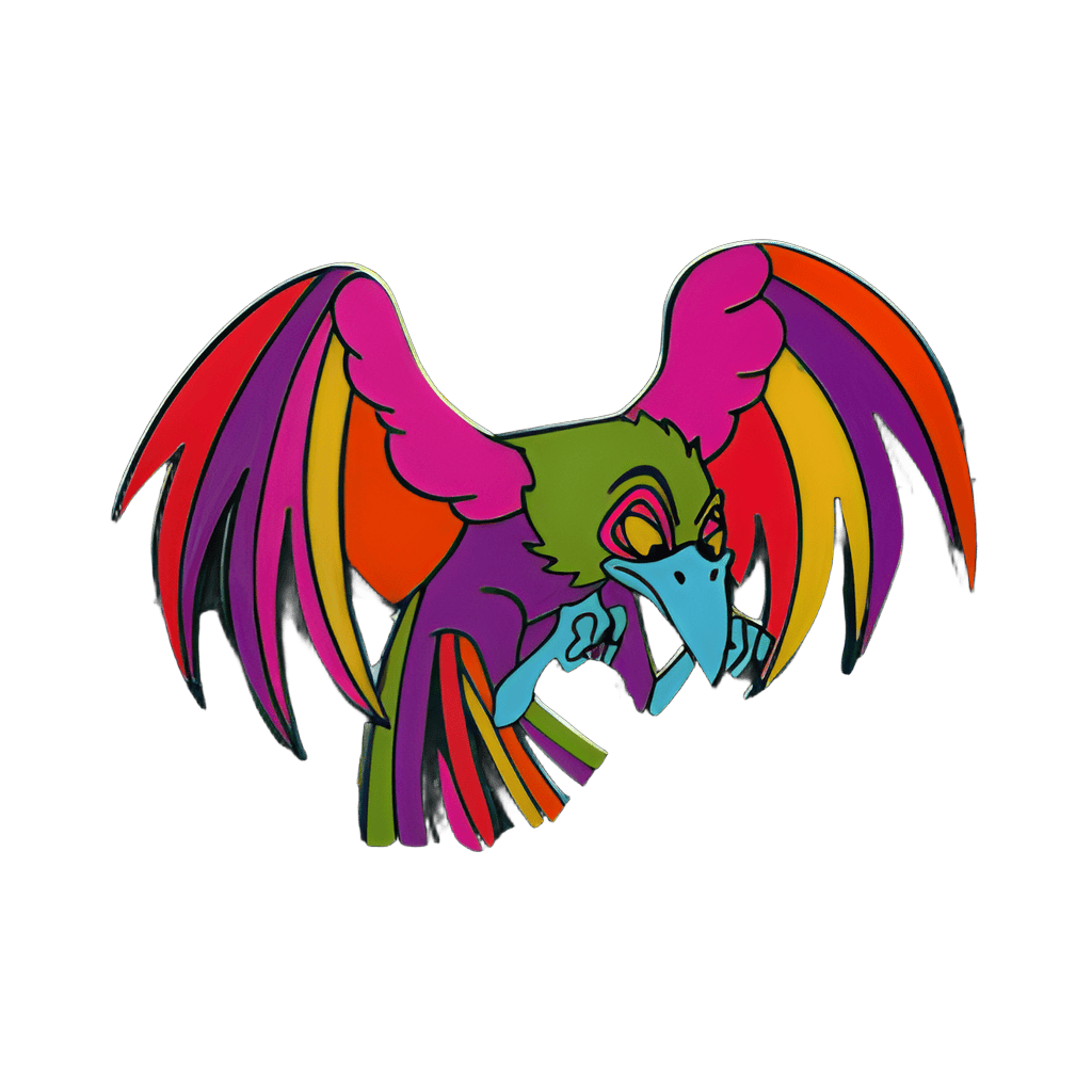 Rainbow Raven - Diablo Disney pin