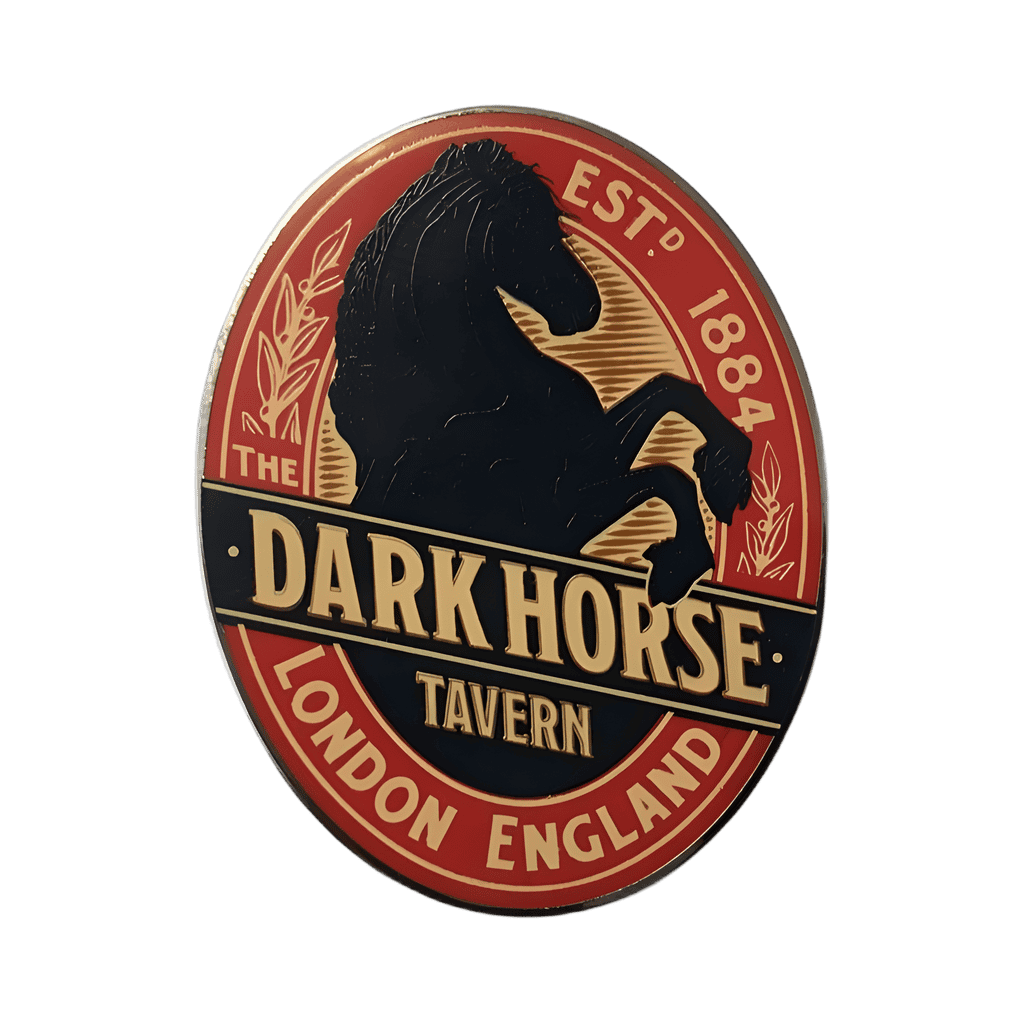 Jock Lindsey's Hangar Bar Coasters Set #1 — The Dark Horse Tavern Disney pin