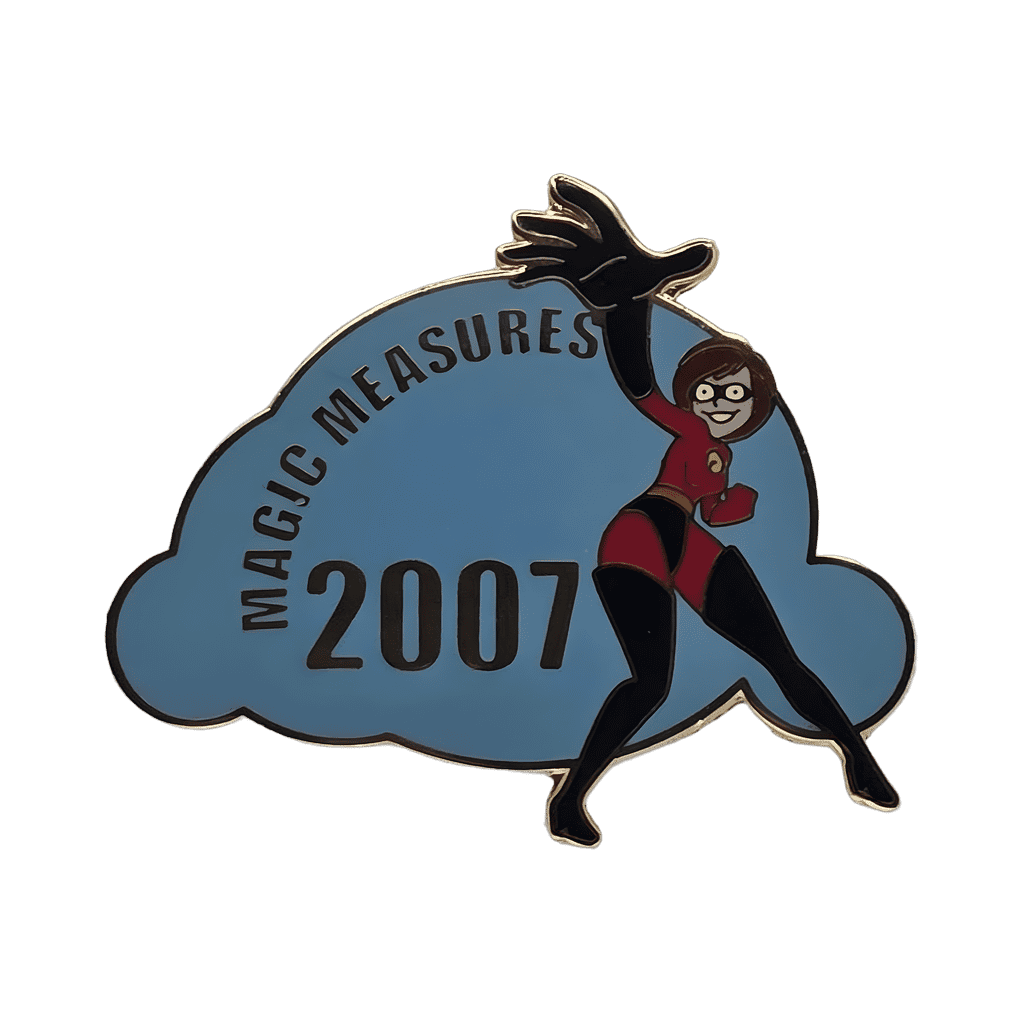 WDTC - Cast Award - Magic Measures 2007 - Mrs Incredible Disney pin