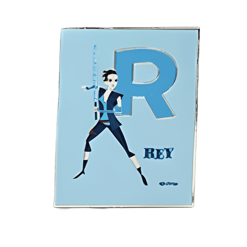R - Rey Disney pin