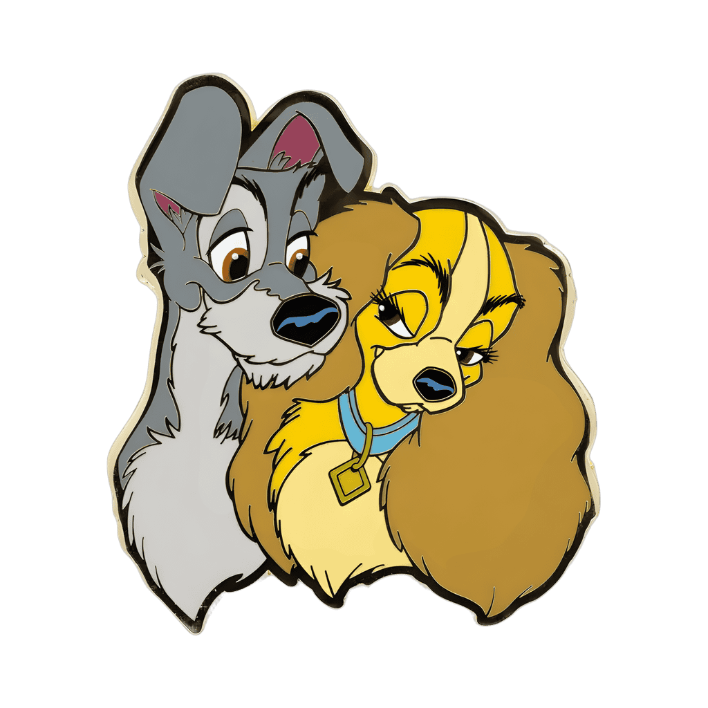 Lady and the Tramp Disney pin