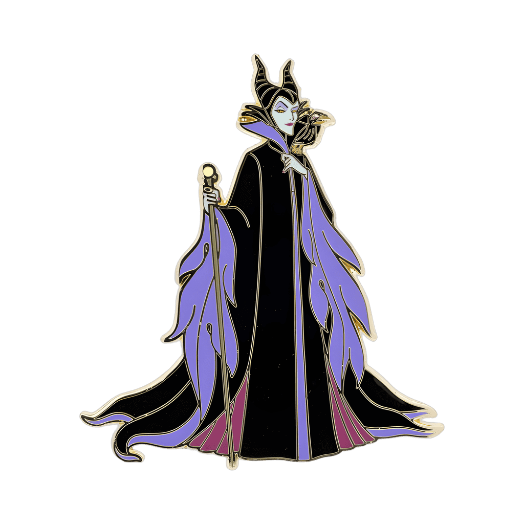 Maleficent with Diablo Disney pin