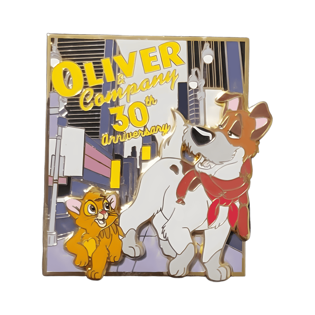 30th Anniversary Oliver and Dodger Disney pin