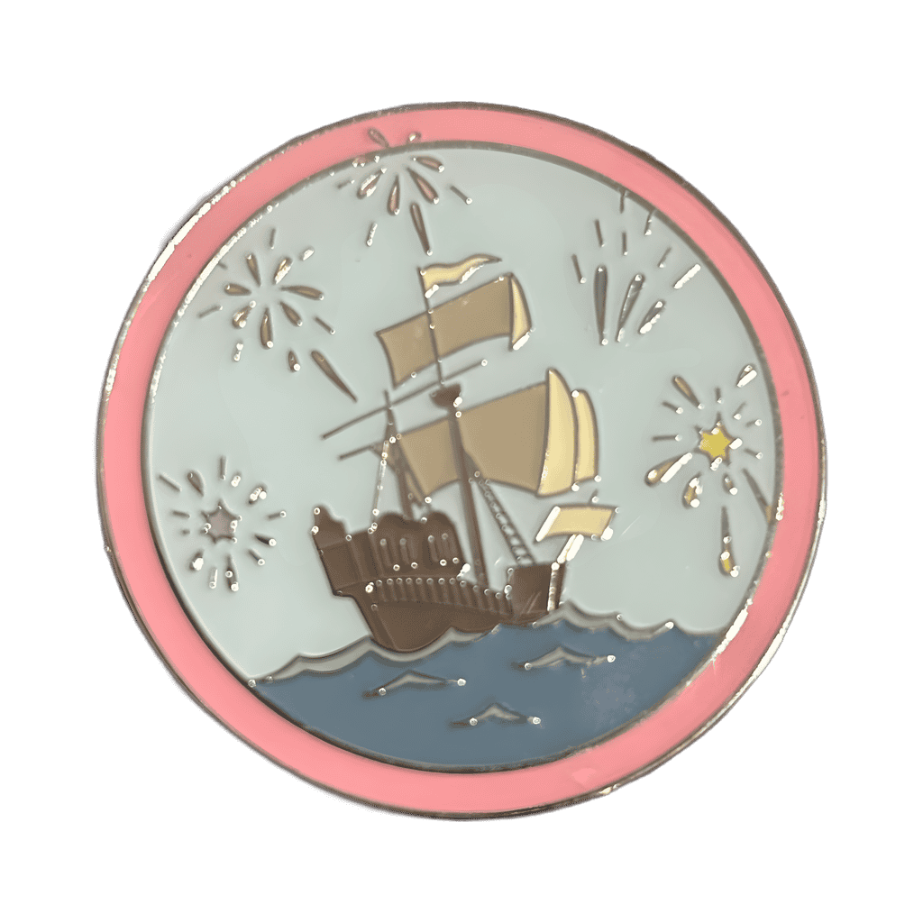 Prince Eric’s Ship Disney pin