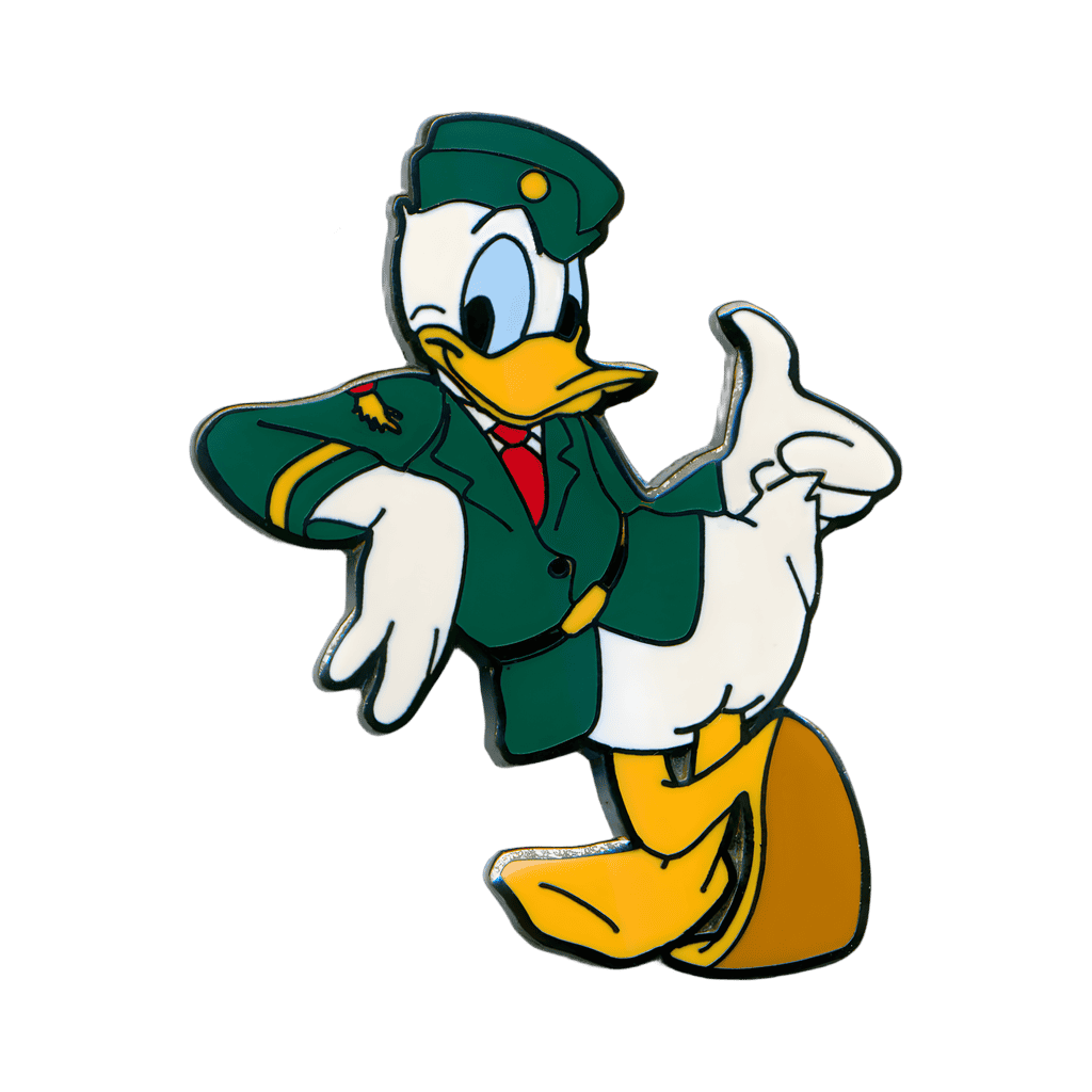 Donald Duck and Coin - Donald Duck Disney pin