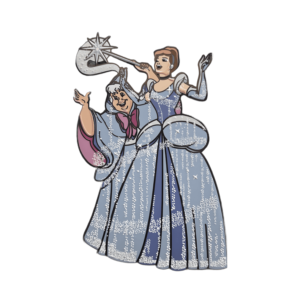FiGPin Quest - Cinderella and Fairy Godmother Disney pin