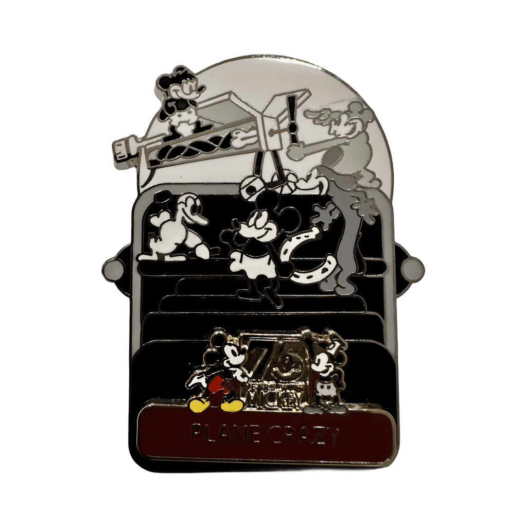 Plane Crazy Disney pin