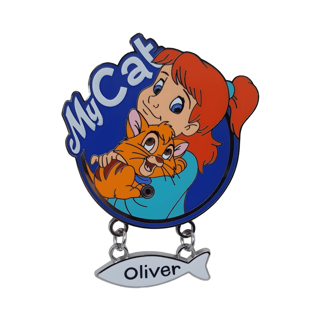 Jenny and Oliver Disney pin