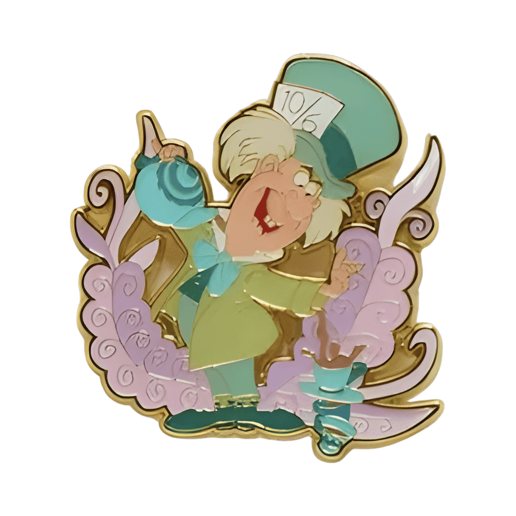 The Mad Hatter Disney pin