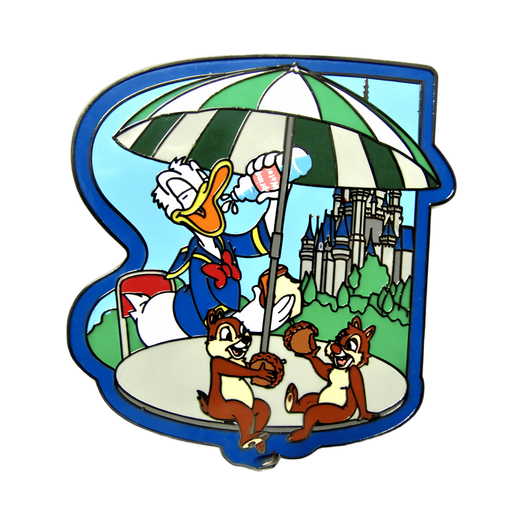 Donald, Chip and Dale on Snack Break Disney pin